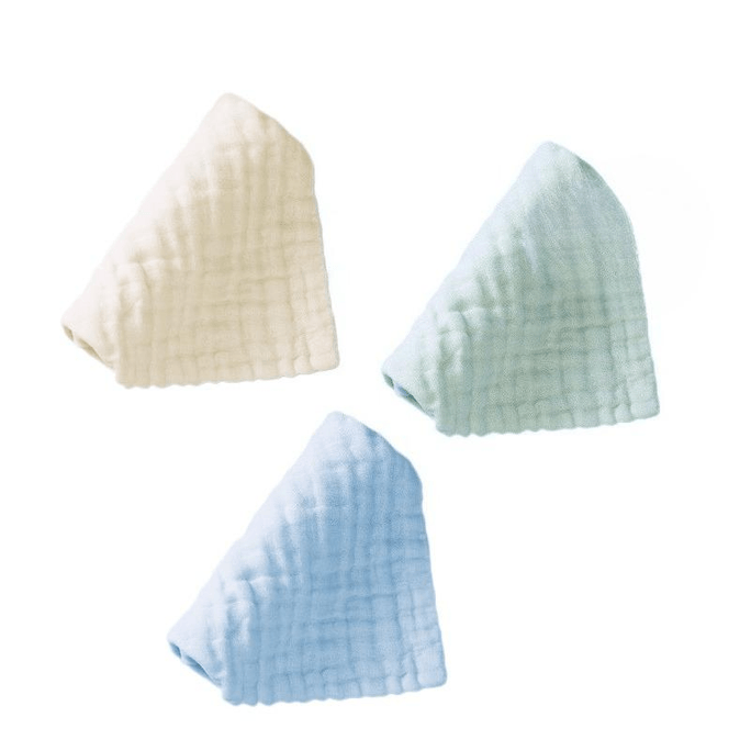 【中国直邮】 子初 婴儿口水巾 30*30cm*3条