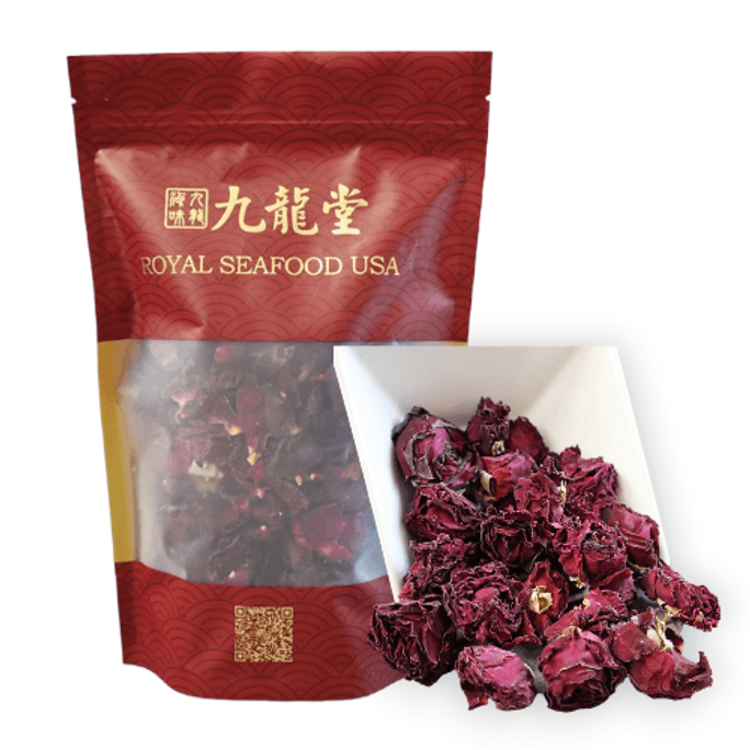 Royal Seafood USA Yunnan Red Rose Edible Rose Tea Dried Flowers 2oz