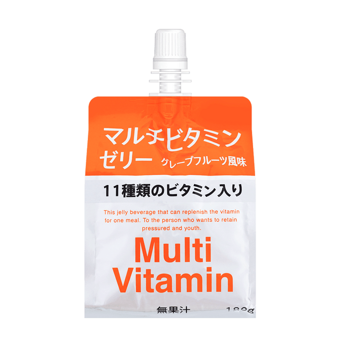 Multi-Vitamins Jelly GrapeFruit Flavor ,0 Fat Low Calories, 6.34 oz