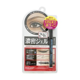 ブロウラッシュ EX スリム ジェル ペンシル アイライナー、#ブラック