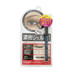 日本BCL 超细持久眼线胶笔 24H持久防水防汗放油脂 滋润眼周 #浓黑色