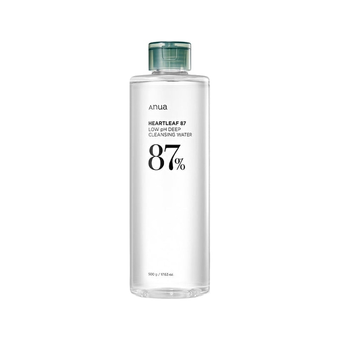 韩国 ANUA Heartleaf 87 低 pH 深层卸妆水 500g