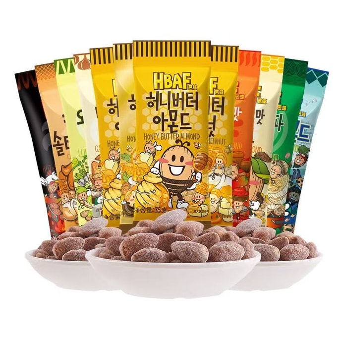 Bafeng 韓国産 蜂蜜バターアーモンド 105g