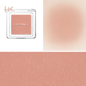 JUDYDOLL橘朵 单色粉质腮红 氛围杏桃家族 #06 杏子色 哑光带微闪 低饱和暖杏 黄皮天菜【HOT】