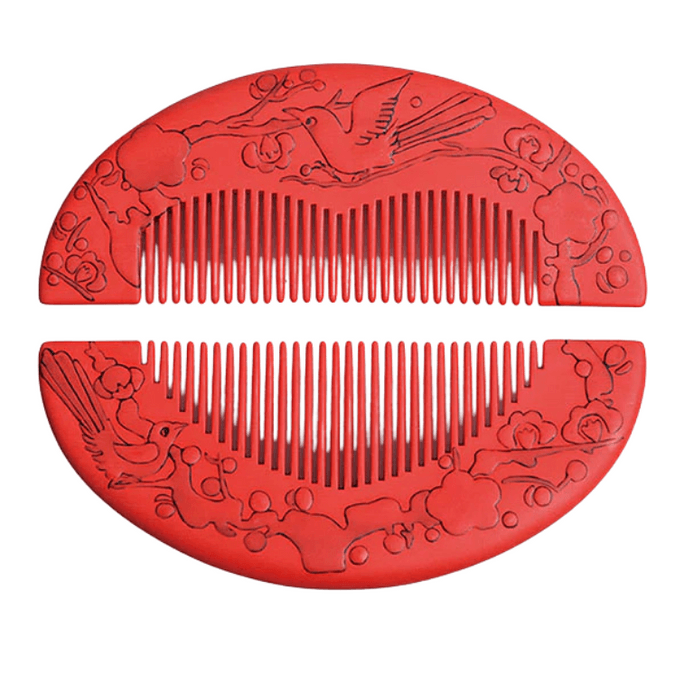 TAN MUJIANG LOVE DOVE WEDDING HAIR COMB 1 Pair