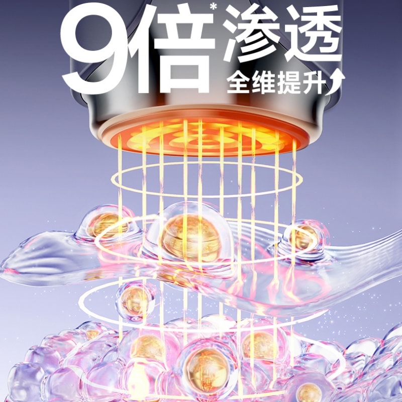 【中国直邮】 海尔 美容仪 提拉紧致促渗精华导入清洁毛孔面部脸按摩 1台