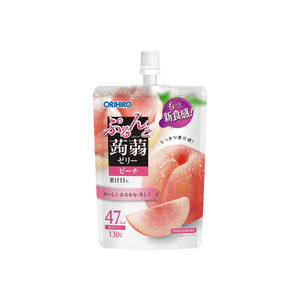 Konjac Jelly Peach Flavor 130g