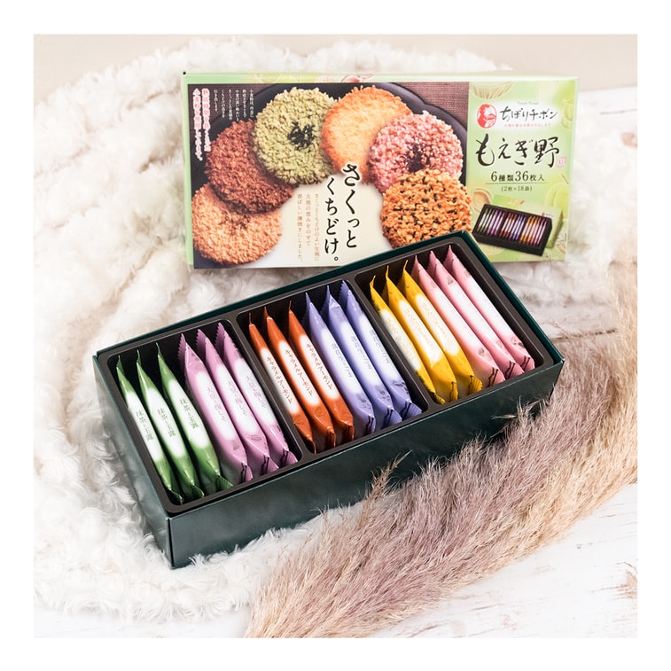 日本TIVOLI TIVON阡朋 夹心酥酥饼礼盒 6种口味 36枚入 10