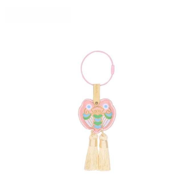 Elegant Silk Thread Weaving Embroidery Keychain, Satisfied And Enjoyable, 170 * 55mm