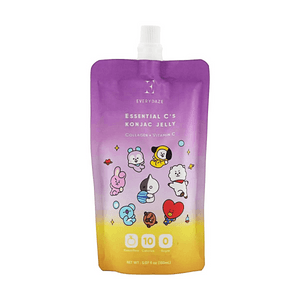 곤약젤리 한국 배 5.07 fl oz 1개입 【BT21 에디션】【콜라겐 & 비타민 C 함유】