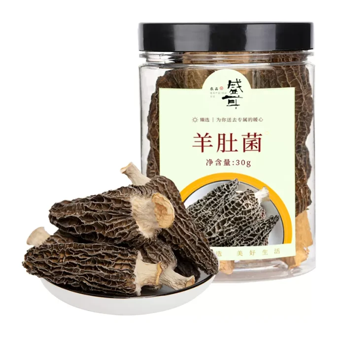 中國 盛耳 精品山珍羊肚菌 30克 (單隻5-7公分) 雲南特色火鍋食材 煲湯料