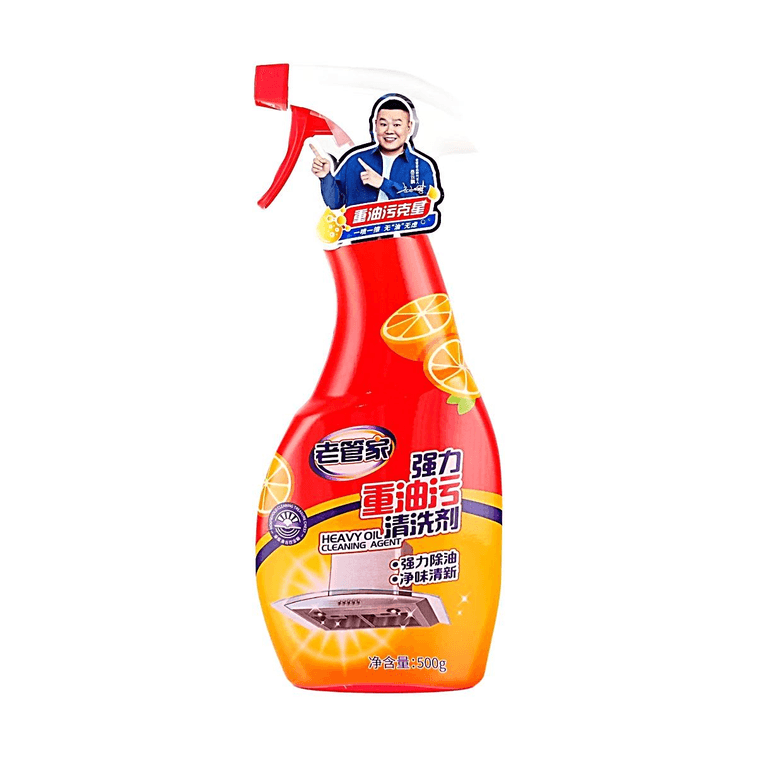 舊管家 重油污清潔劑 爐台抽油煙機去油污油煙除菌 500ml 4