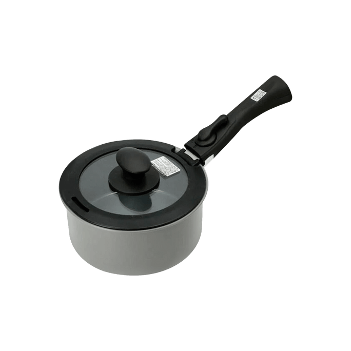 【4Pcs Set】Pot and Frypan With Detachable Handle