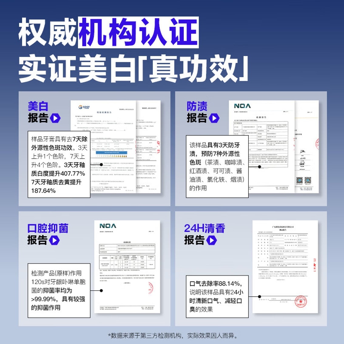 【中国直邮】 海洋至尊 色修美白精华牙膏 100g 美白牙膏去黄去口臭成人亮白防蛀清新口腔男女同款