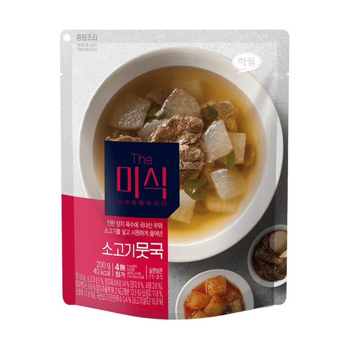 The Mi- Shik Beef Radish Soup ,12.35 oz
