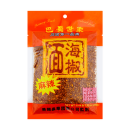 巴蜀世家 辣椒面 麻辣海椒面 200g【川菜烧烤必备】