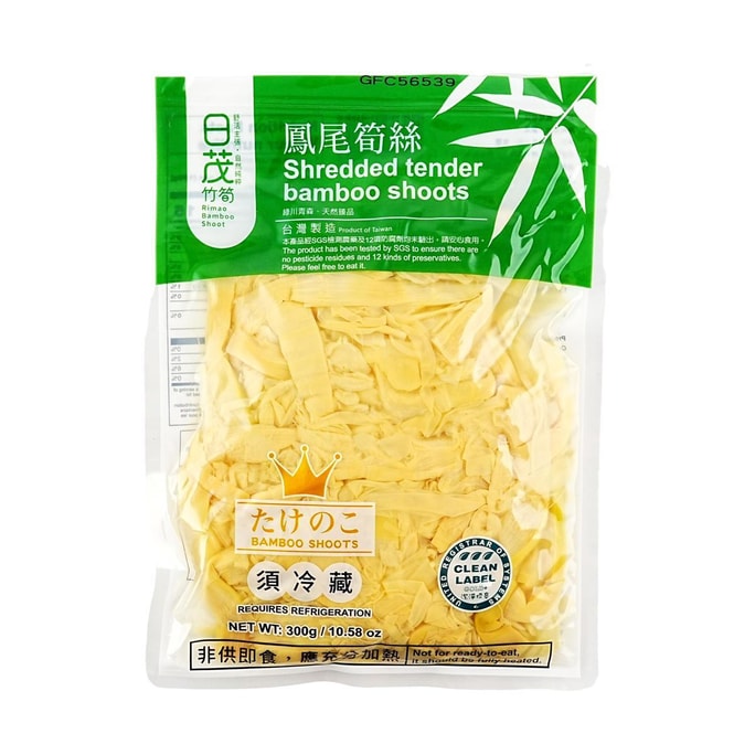 千切りたけのこ 10.58オンス【冷菜・鍋物用】