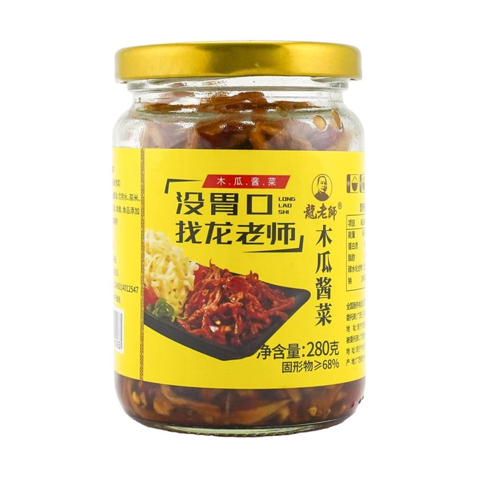 龙老师 木瓜丝酱菜 280g