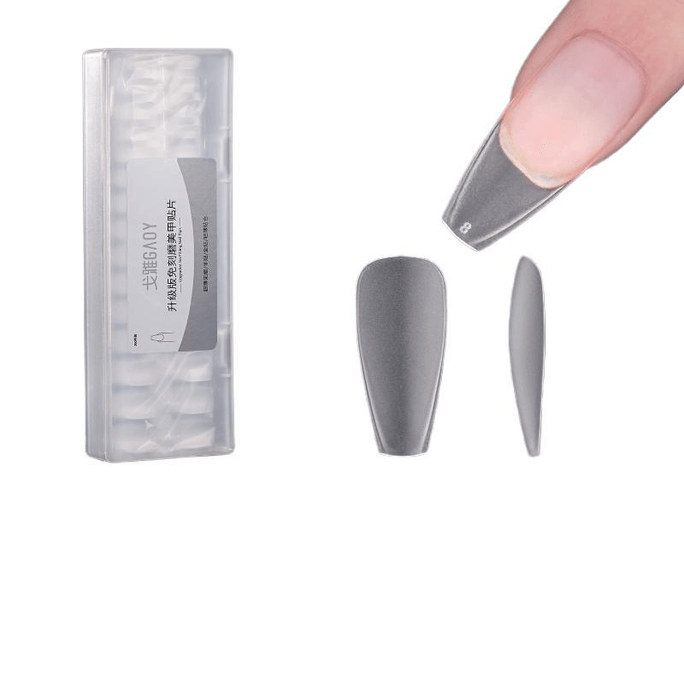 Ultra-Thin, Seamless, No-Sanding Nail Patches, 360 Long Trapezoidal Patches *1 Box