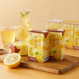 Ya Shi Xiang Phoenix Dan Cong Lemon Tea, Low Sugar,8.45 fl oz *6