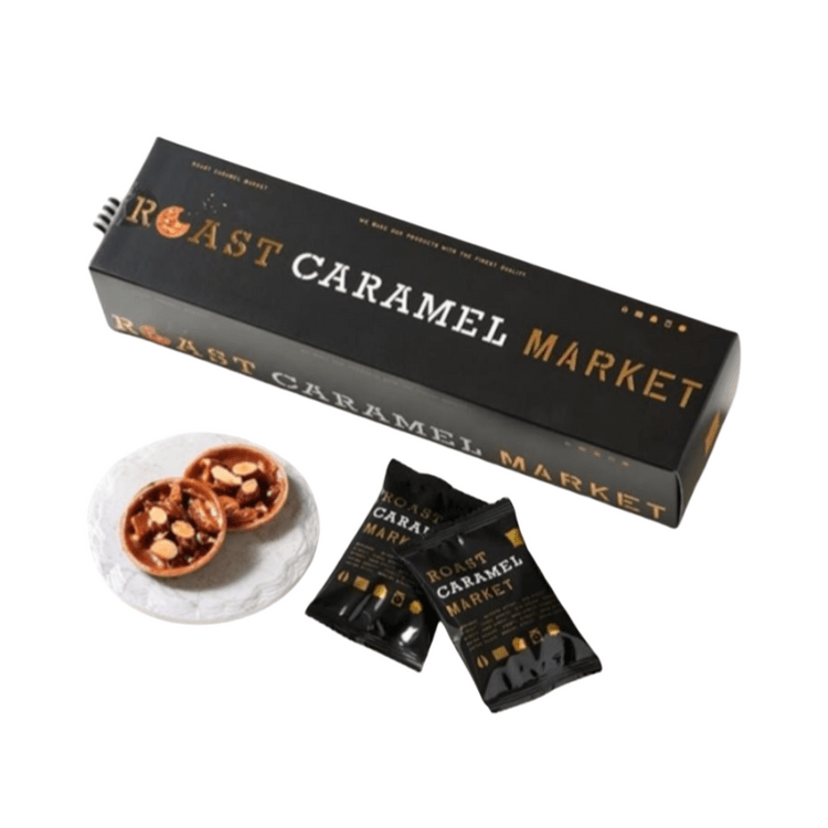 JAPAN ROAST CARAMEL MARKET CARAMEL Hazelnut Tart 10pc - Yami.com