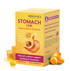 中科養味丸 - 胃腸を滋養し、膨満感、胃痛、逆流性食道炎を改善します。30錠入り。