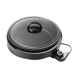 3 in 1 Hot Pot With Grillet Plate ASP-137B 3QT #Black (2 Year Mfgr Warranty)