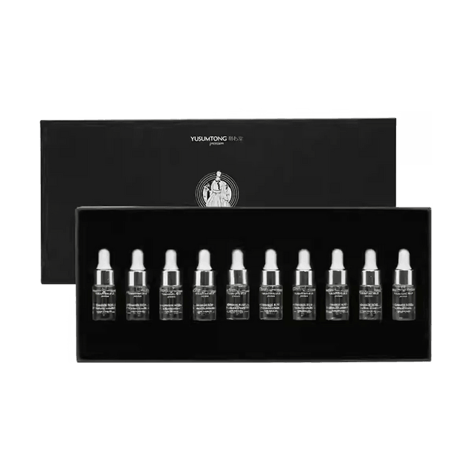 다마스커스 로즈 자스민 케어 앰플 에센셜 오일 0.1 fl oz*10개입, 여성 청결제, 보습, 가려움 완화, 탈취 효과