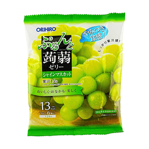 곤약 젤리 파우치, 샤인 머스캣 맛, 6개입 (113g) [무지방 저칼로리]