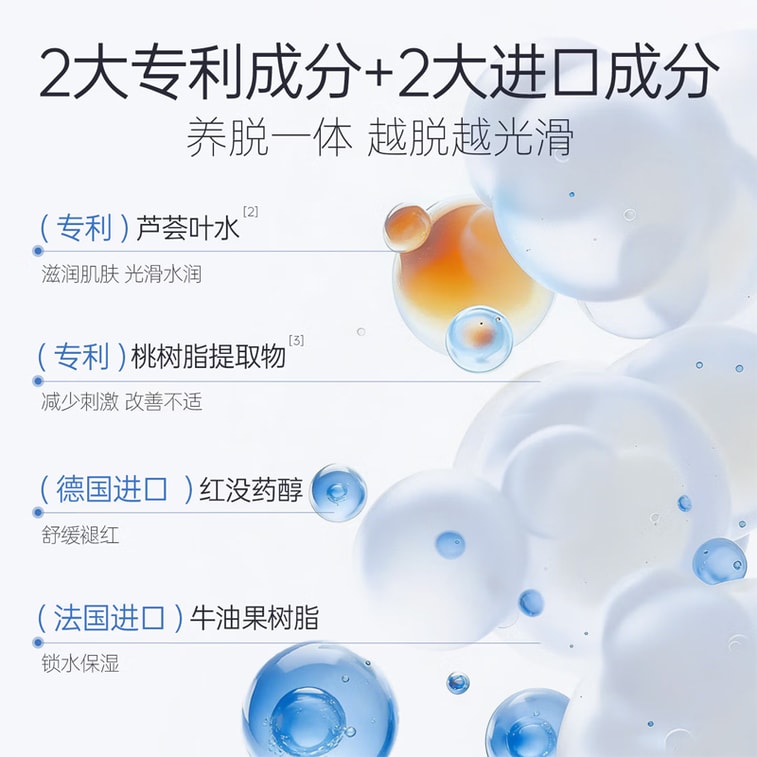 EHD [시원한 제모, 검은 반점 남지 않고, 사용할수록 털이 가늘어짐] 부드럽고 실키한 제모 크림 60g, 5분 만에 빠른 효과, 모든 피부 타입에 적합 {민감성 피부에도 안전} 알로에 베라 잎수, 복숭아 수지, 시어 버터, 비사보롤 함유로 피부 진정 및 영양 공급 효과 4가지. 겨드랑이, 다리, 전신, 민감한 부위에 사용 가능. 휴대하기 편리한 패키지. 5