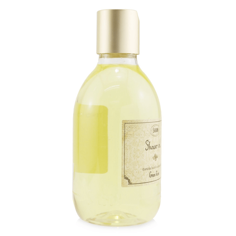 【香港直送】サボン シャワーオイル グリーンローズ (ペットボトル) 300ml/10.5oz