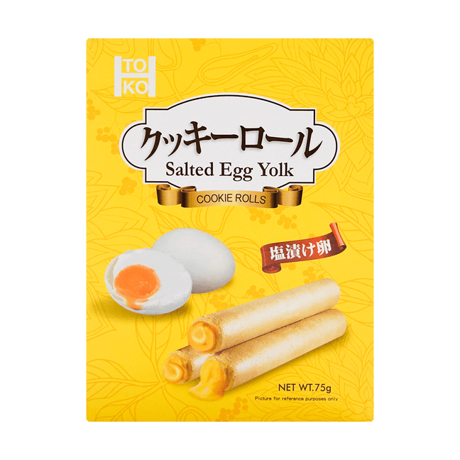 Salted Egg Yolk Cookie Rolls 74g