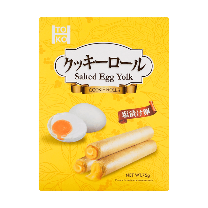 Salted Egg Yolk Cookie Rolls 74g