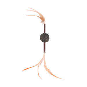 シルバーバイン 猫のおもちゃの羽根