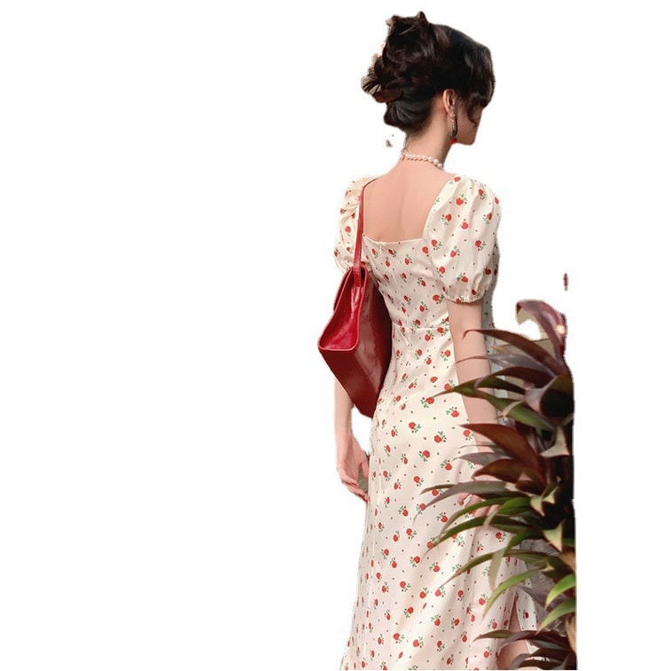 New Summer Bellflower Rose Dress XL Size 4