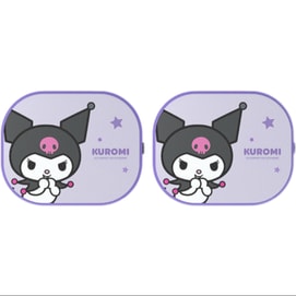 Car Curtain Sunshade Net Thermal Insulation Curtain-Kuromi 1Pair