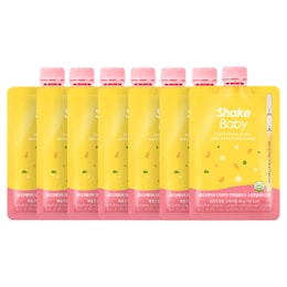 SHAKEBABY Diet Sweet Corn-Flakes Protein Shake Spout Pouches Low-Calories & On-the-Go Meal Replacement (40gx7ct)