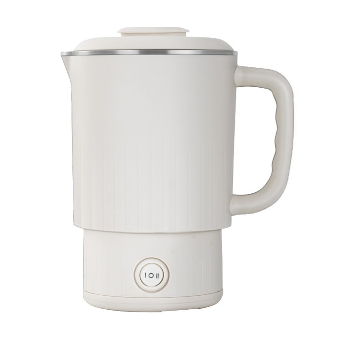 0.8L Travel kettle kettle outdoor portable small 316 stainless steel fully automatic electric kettle 110V White 600W