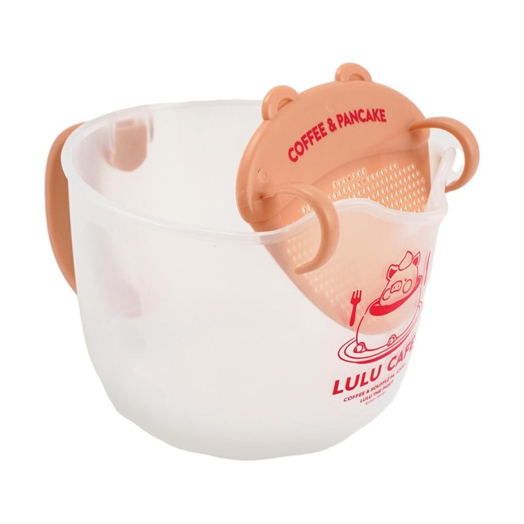 Lulu Pig Collaboration Kitchen Measuring Cup Egg Liquid Filter Kitchen Rice Washing Artifact with Scale, 33.81 fl oz 6