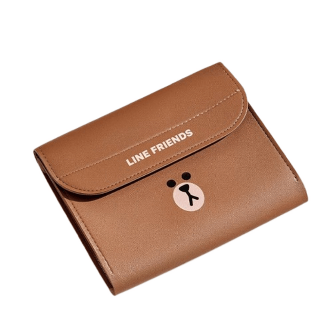 【中国からの直送】日本 LINE FRIENDS ブラウンベアライナーバッグ タブレット ノートパソコンバッグ データケーブル収納バッグ ブラウンモデル 1パック