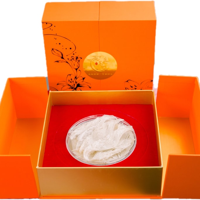 Indonesia premium orange gift box big strip nest 100gram