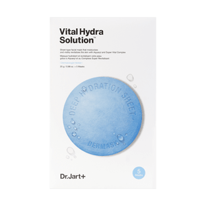 韓國DR.JART+蒂佳婷 藍藥丸水動力活力水潤面膜 5片入 深潤補水 直達肌底 (新舊版隨機送)【全美超低價不參加折扣】