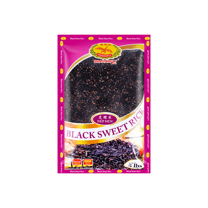 Thai Black Sweet Rice 5lbs