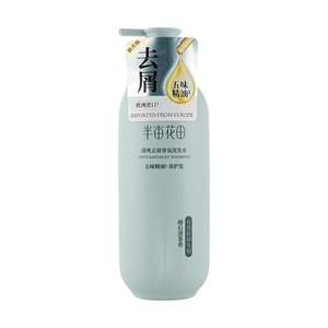 半亩花田 清爽去屑香氛洗发水 五味精油真护发 抑制头屑 500g #雨后清茶香