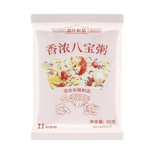 【中国直邮】 森庄农品 香浓八宝粥90g*1袋