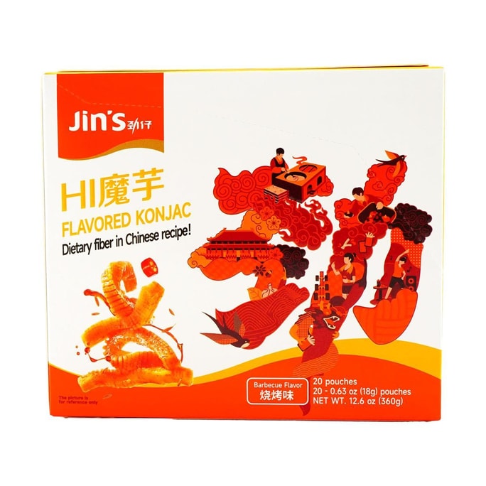 勁仔 Hi 蒟蒻 燒烤風味 18g*20包