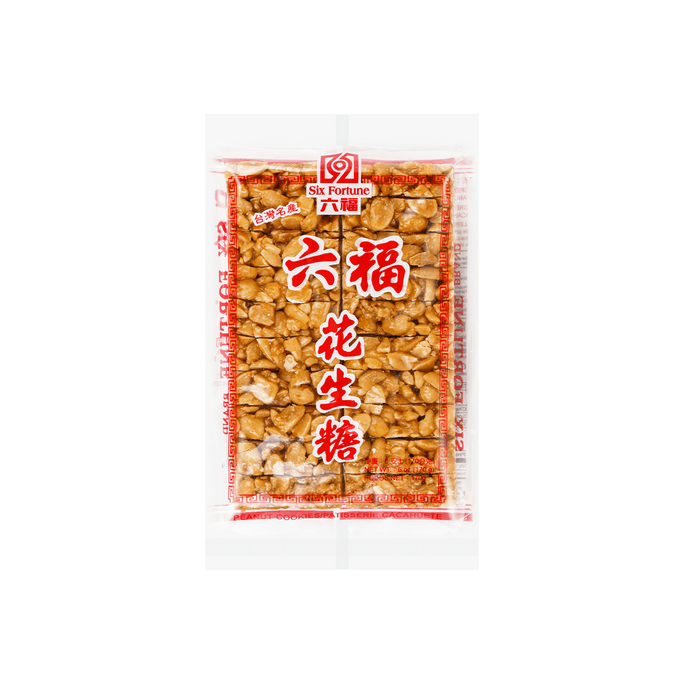 台灣六福 花生糖 花生酥點心 170g