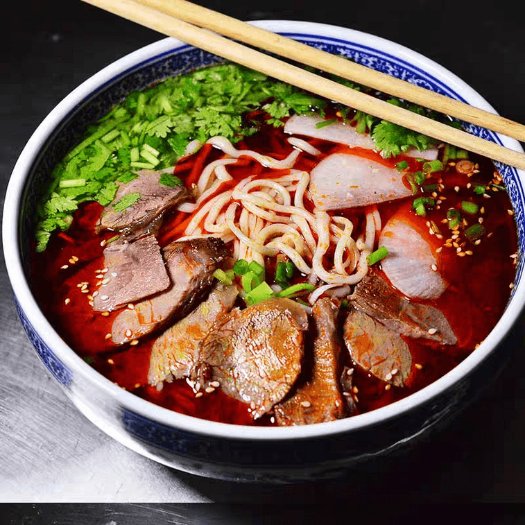 Halal Lanzhou Beef Noodle Soup Base 100g*1 bag*10 packets 3