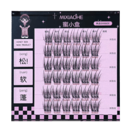 【中国直邮】屈臣氏免胶鸟系假睫毛 韩系女团 淡妆伪素颜 1盒装