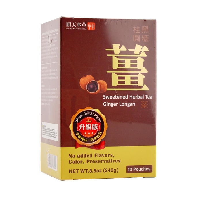 Ginger Tea with Dried Longan, 8.5 oz